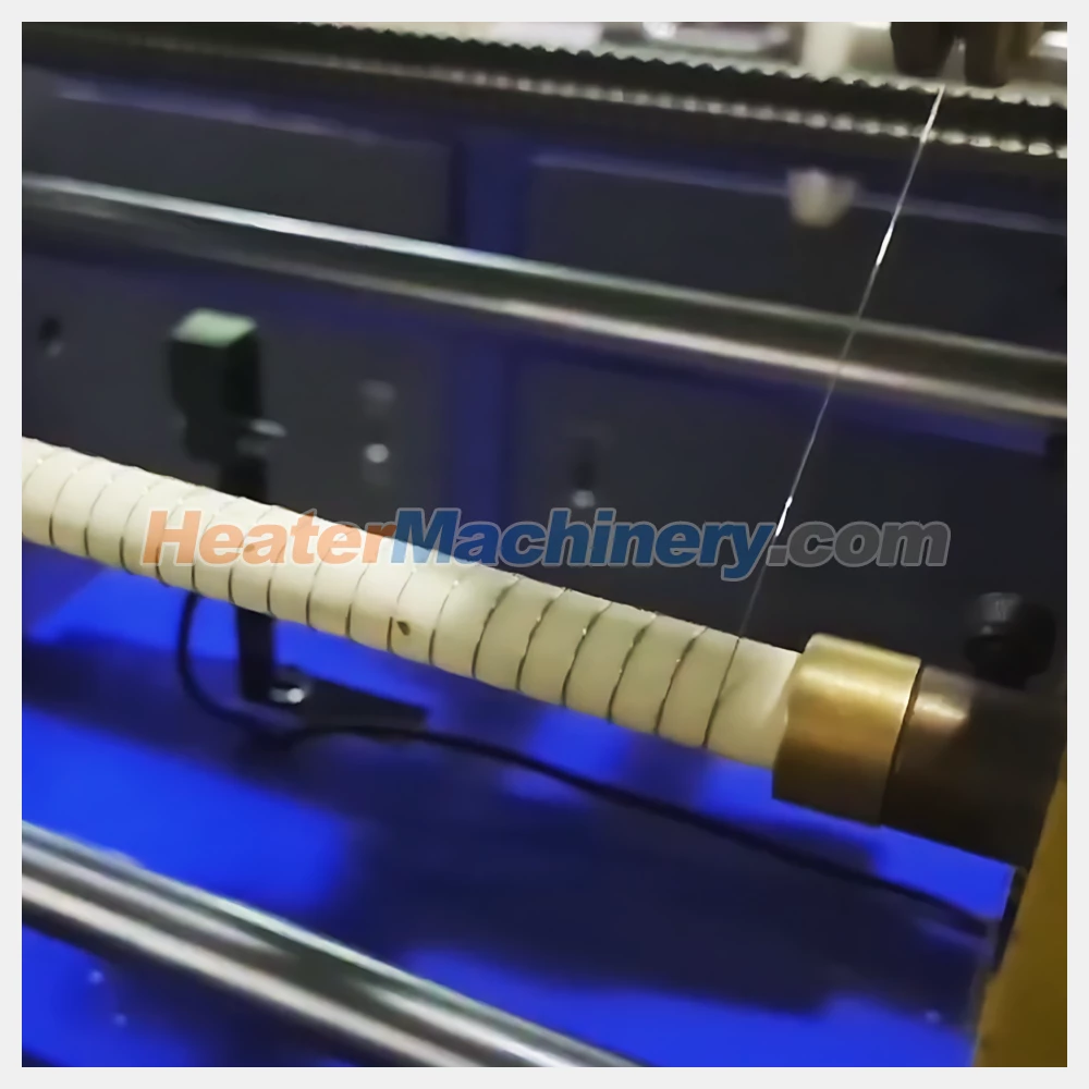 HM-CW323 Magnesium Rod Or Mica Sheets Coiling Machine's Magnesium Rod Coiling